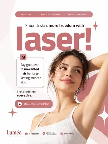 Beauty social post example #1