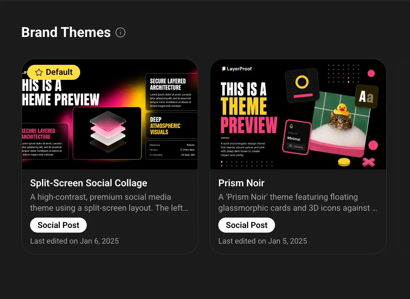 3. Create a Brand Theme