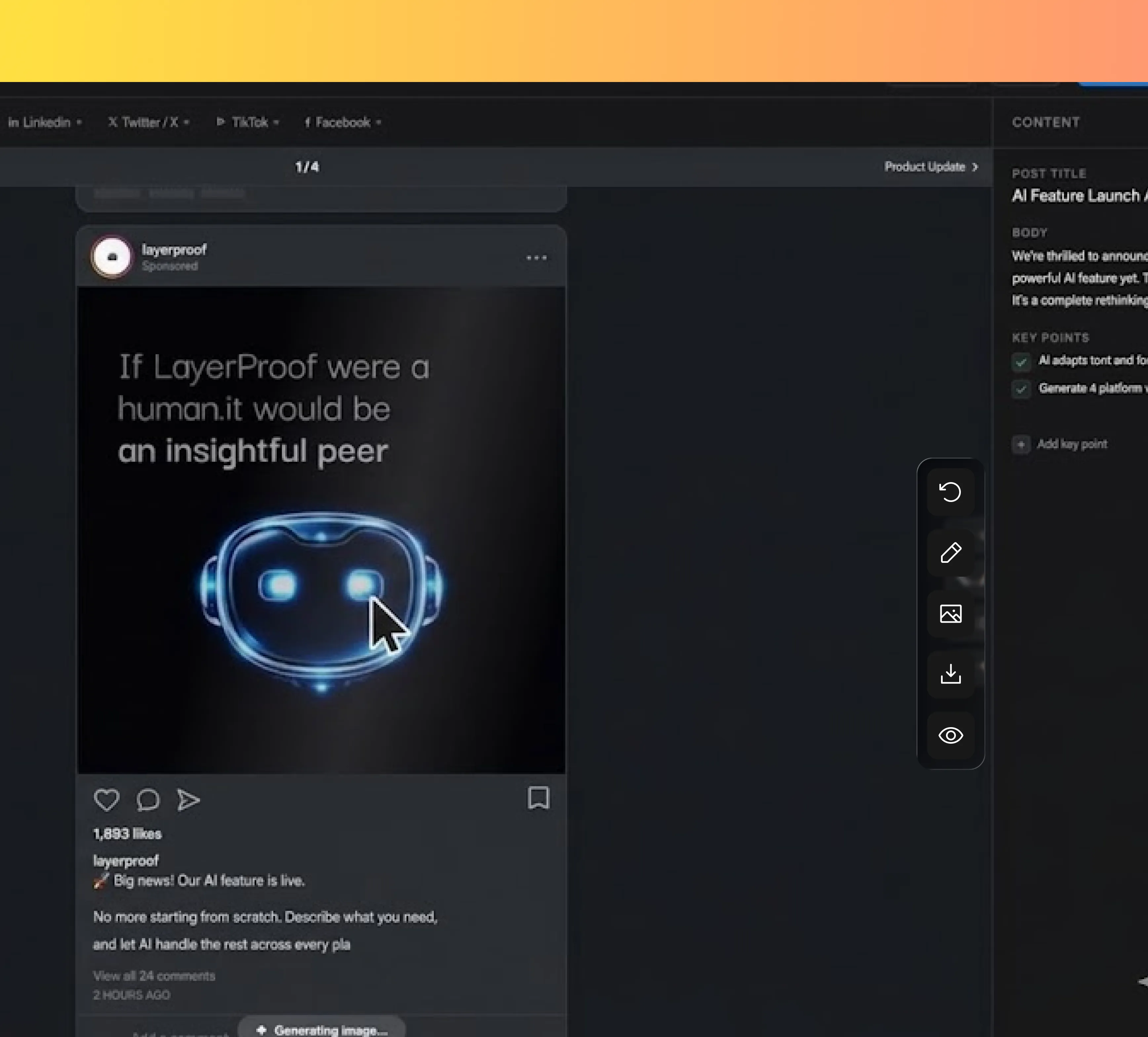 Fast campaign creation