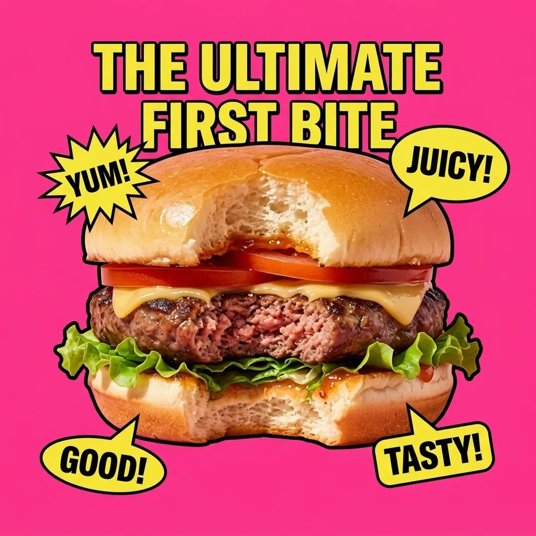 Juicy first bite